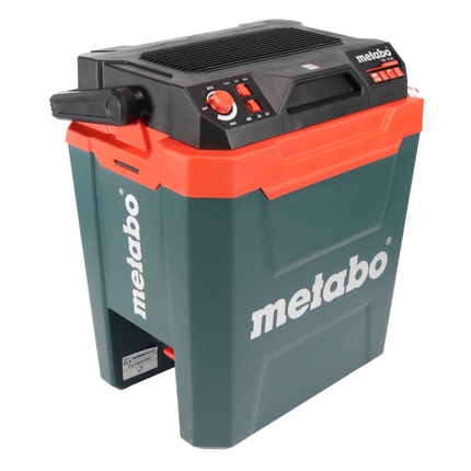 Enfriadora sin cable Metabo KB 18 BL 18 V con función de mantenimiento del calor 28 l sin escobillas + 2x batería recargable 5,5 Ah + cargador