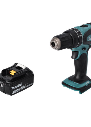 Makita DHP 456 F1 Perceuse-visseuse à percussion sans fil 18 V 50 Nm + 1x Batterie 3,0 Ah - sans chargeur