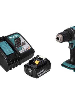 Makita DHP 456 RM1 taladro percutor inalámbrico 18 V 50 Nm + 1x batería 4,0 Ah + cargador