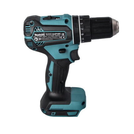 Makita DHP 485 RM cordless impact drill 18 V 50 Nm brushless + 2x rechargeable battery 4.0 Ah + charger