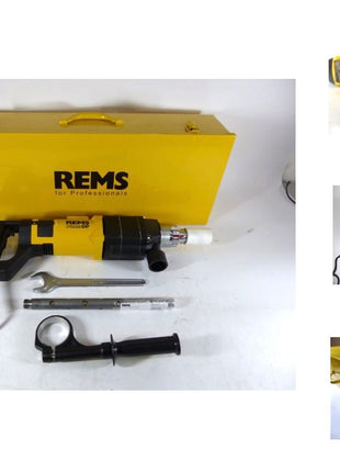 Rems PicusDP Diamant Kernbohrmaschine Base Pack 5tlg Zubehoer Koffer Beschaedigt 1 - toolbrothers