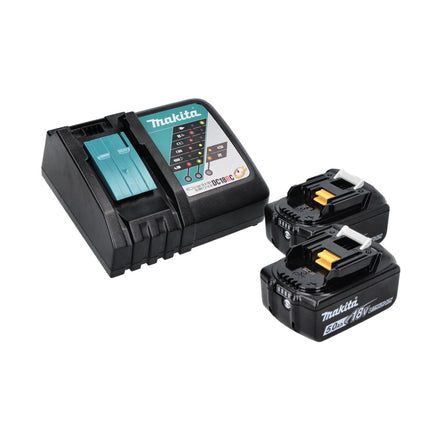 Taladro percutor inalámbrico Makita DHP 456 RT 18 V 50 Nm + 2x baterías 5,0 Ah + cargador