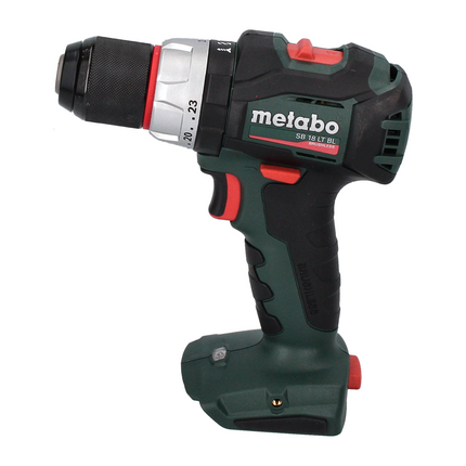 Metabo SB 18 LT BL Perceuse à percussion sans fil 75 Nm 18 V Brushless + 2x Batteries 4,0 Ah + Chargeur  + Coffret MetaBOX