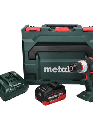 Taladro percutor a batería Metabo SB 18 LT BL 18 V 75 Nm sin escobillas + 1x batería 5,5 Ah + cargador + metaBOX