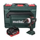 Metabo SB 18 LT BL Perceuse à percussion sans fil 75 Nm 18V Brushless + 1x Batterie 8,0 Ah + Coffret metaBOX - sans chargeur