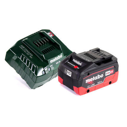 Metabo SB 18 LT BL Perceuse à percussion sans fil 75 Nm 18V + 1x Batterie 8,0 Ah + Chargeur + Coffret MetaBOX