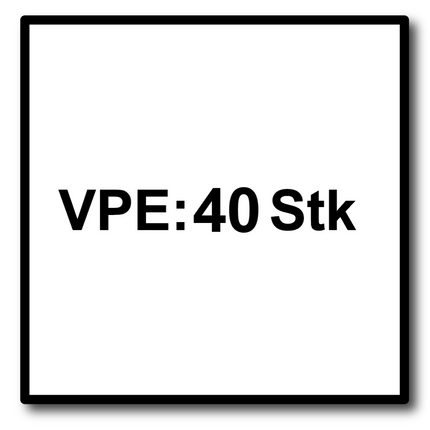 HECO MULTI MONTI plus SS anclaje de tornillo 16,0 x 120 mm 40 piezas (4x 49848) tornillo para hormigón, cabeza hexagonal, galvanizado azul, A2K