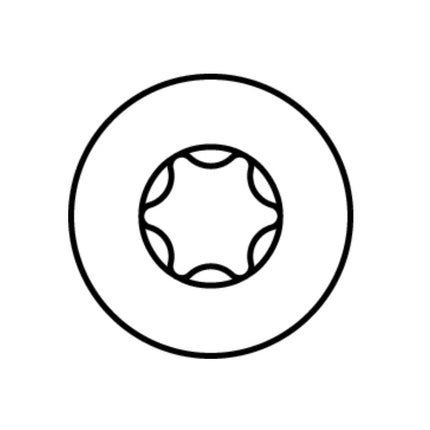 HECO MULTI MONTI plus F Screw Anchors, 7.5 x 100mm, Concrete screws, Countersunk head, T-Drive, Blue zinc-plated, A2K, 200 pcs. (4x 48517)