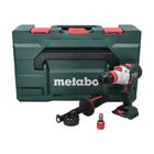 Metabo SB 18 LTX BL QI taladro percutor inalámbrico 18 V 130 Nm sin escobillas (602361840) + metaBOX - sin batería, sin cargador