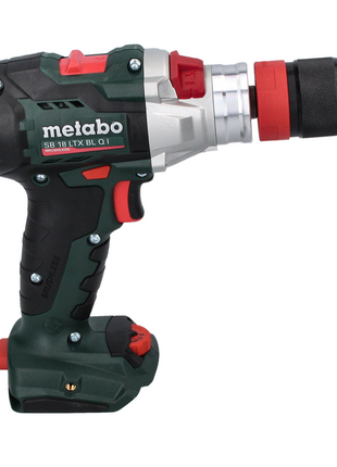 Metabo SB 18 LTX BL QI taladro percutor inalámbrico 18 V 130 Nm sin escobillas (602361840) + metaBOX - sin batería, sin cargador