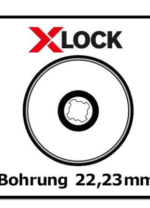 Bosch X-LOCK Diamant Metallscheiben Trennscheibe 125 x 22,23 mm ( 4x 2608900533 ) Expert 4 Stk. für X-LOCK Winkelschleifer - Toolbrothers