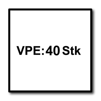 Bosch Expert X-LOCK Standard  for Metal Schruppscheibe 125 x 22,23 mm 40 Stk. ( 40x 2608619366 ) Gekröpfte Schruppscheibe - Toolbrothers