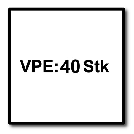 Bosch Expert for Disco abrasivo para metal X-LOCK 125 x 22,23 mm 40 piezas (40x 2608619259)