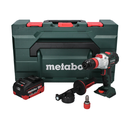 Metabo SB 18 LTX BL Q I Trapano a percussione a batteria 18 V 130 Nm brushless + 1x batteria ricaricabile 5,5 Ah + metaBOX - senza caricatore