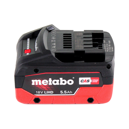 Metabo SB 18 LTX BL Q I Trapano a percussione a batteria 18 V 130 Nm brushless + 1x batteria ricaricabile 5,5 Ah + metaBOX - senza caricatore