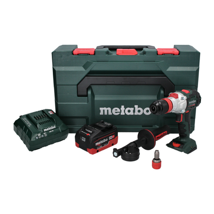 Metabo SB 18 LTX BL Q I Cordless impact drill 18 V 130 Nm brushless + 1x rechargeable battery 5.5 Ah + charger + metaBOX