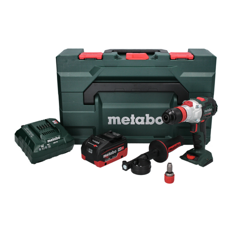 Metabo SB 18 LTX BL Q I Akumulatorowa wiertarko-wkrętarka udarowa 18 V 130 Nm bezszczotkowa + 1x akumulator 5,5 Ah + ładowarka + metaBOX