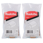 Filtres en papier Makita 20 pièces (2x 194565-3) pour aspirateur DCL 182 / 4076D / CL121D