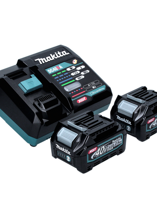 Unidad multifuncional de batería Makita UX 01 GD2 40 V máx. XGT Brushless + 2 baterías 2,5 Ah + cargador