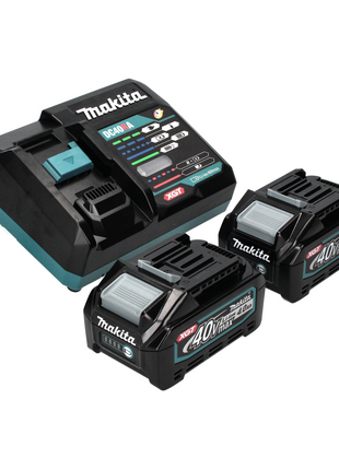 Unidad multifuncional de batería Makita UX 01 GM2 40 V máx. XGT Brushless + 2 baterías 4,0 Ah + cargador