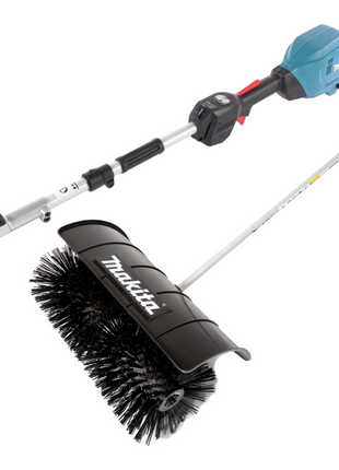 Accionamiento multifuncional de batería Makita UX 01 GZ 40 V máx. XGT Brushless + accesorio de cepillo de barrido BR 400 M (199318-5) - sin batería, sin cargador