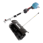 Accionamiento multifuncional de batería Makita UX 01 GZ 40 V máx. XGT Brushless + accesorio de cepillo de barrido BR 400 M (199318-5) - sin batería, sin cargador