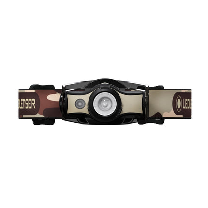 Linterna frontal LED Ledlenser MH4 400 lm IPX4 negro / arena (502152) + 1x batería + 1x cable de carga