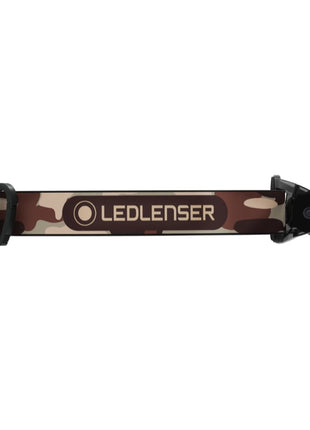 Linterna frontal LED Ledlenser MH4 400 lm IPX4 negro / arena (502152) + 1x batería + 1x cable de carga