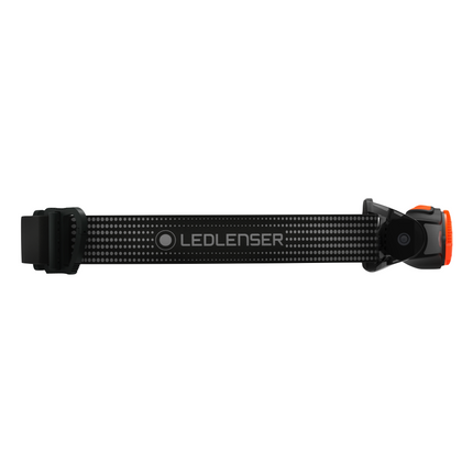 Ledlenser MH5 LED Lampada frontale 400 lm IPX4 nera / arancione ( 502143 ) + 1x Batteria + 1x Cavo di carica