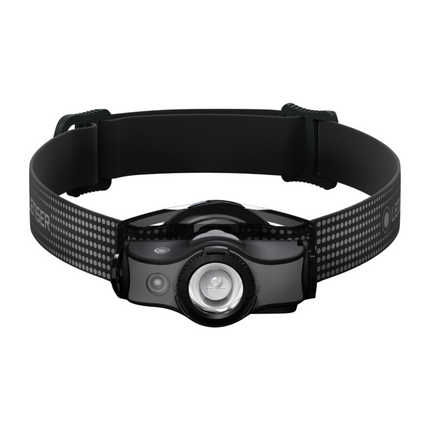 Linterna frontal LED Ledlenser MH5 400 lm IPX4 negro / gris (502147) + 1x batería + 1x cable de carga