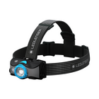 Ledlenser MH7 LED Lampe frontale 600 lm IPX4 Noir / bleu ( 502155 ) + 1x Batterie + Câble de charge