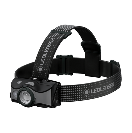 Linterna frontal LED Ledlenser MH7 600 lm IPX4 negro / gris (501599) + 1x batería + 1x cable de carga