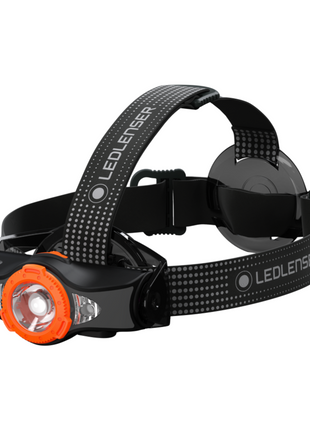 Ledlenser MH11 LED Lampe frontale 1000 lm IPX4 Noir/Orange ( 502166 ) + 1x Batterie rechargeable + 1x Câble de chargement