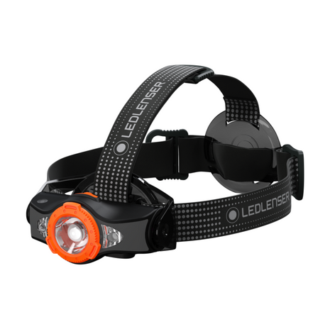 Ledlenser MH11 LED Lampe frontale 1000 lm IPX4 Noir/Orange ( 502166 ) + 1x Batterie rechargeable + 1x Câble de chargement