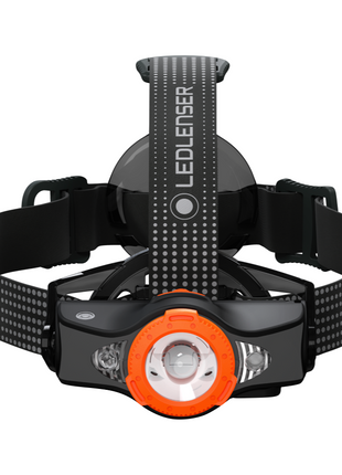 Ledlenser MH11 LED Lampe frontale 1000 lm IPX4 Noir/Orange ( 502166 ) + 1x Batterie rechargeable + 1x Câble de chargement