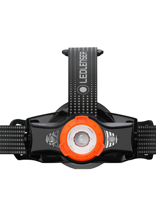 Ledlenser MH11 LED Lampe frontale 1000 lm IPX4 Noir/Orange ( 502166 ) + 1x Batterie rechargeable + 1x Câble de chargement