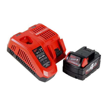Llave de impacto a batería Milwaukee M18 BLID2-401FC 18 V 180 Nm 1/4" sin escobillas + 1x batería 4,0 Ah + cargador