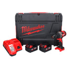 Milwaukee M18 BLPD2-402X akumulatorowa wiertarko-wkrętarka udarowa 18 V 82 Nm bezszczotkowa + 2x akumulator 4,0 Ah + ładowarka + skrzynka HD