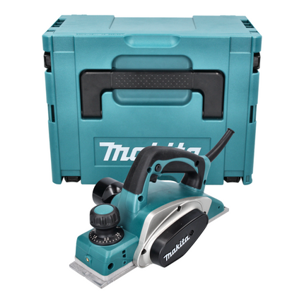 Rebajadora Makita KP 0800 J Rebajadora eléctrica 620 W 82 mm + Makpac