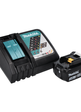 Makita DHP 484 RF1 W Perceuse-visseuse à percussion sans fil 18 V 54 Nm Brushless + 1x Batterie 3,0 Ah + Chargeur