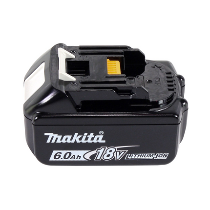 Makita DHP 484 G1 W taladro percutor inalámbrico 18 V 54 Nm sin escobillas blanco + 1x batería 6,0 Ah - sin cargador