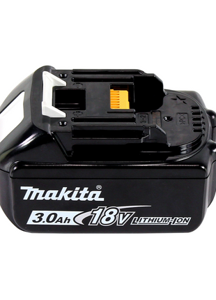 Makita DHP 484 F1J W Taladro percutor inalámbrico 18 V 54 Nm sin escobillas blanco + 1x batería 3,0 Ah + Makpac - sin cargador