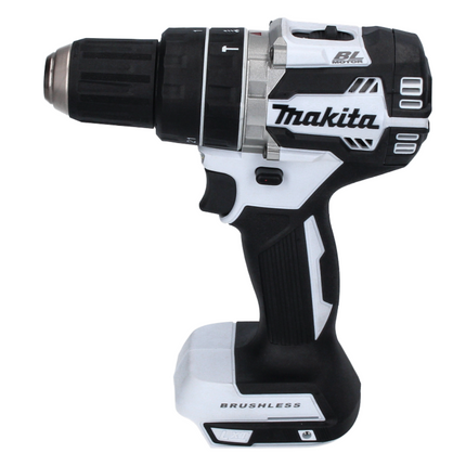 Makita DHP 484 RT1J W akumulatorowa wiertarko-wkrętarka udarowa 18 V 54 Nm bezszczotkowa biała + 1x akumulator 5,0 Ah + ładowarka + Makpac