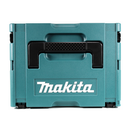 Makita DHP 484 RGJ W akumulatorowa wiertarka udarowa 18 V 54 Nm bezszczotkowa biała + 2x akumulator 6,0 Ah + ładowarka + Makpac