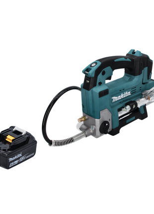 Makita DGP 180 G1 Pistolet graisseur sans fil 18 V 690 bar + 1x Batterie 6,0 Ah - sans chargeur