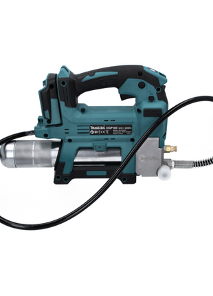 Makita DGP 180 RG1 Pistolet graisseur sans fil 18 V 690 bar + 1x Batterie 6,0 Ah + Chargeur