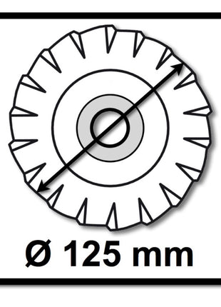 Mirka ABRANET MAX T29 Set de disques à lamelles 125mm, 22 mm, ALOX 120, pour aluminium, composites, peinture, 40 pcs. (40x 8896700112)