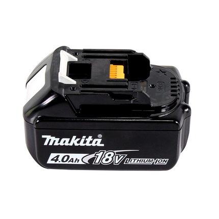 Lijadora de cuello largo a batería Makita DSL 800 M1X 18 V 225 mm sin escobillas + 1x batería 4,0 Ah + accesorios + bolsa - sin cargador