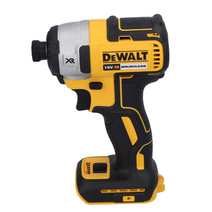 DeWalt DCF 887 P1TX Atornillador de percusión sin cable, sin escobillas, 205 Nm 18 V + 1x batería 5,0 Ah + cargador + maletín TX + portabrocas de 1/4
