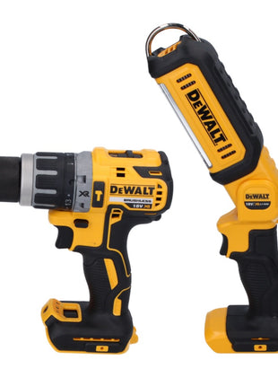 DeWalt DCD 796 P1 TX Perceuse visseuse à percussion sans fil, sans balai - 18 V 70 Nm  + 1x Batterie 5 Ah + Chargeur + Coffret TX + Lampe